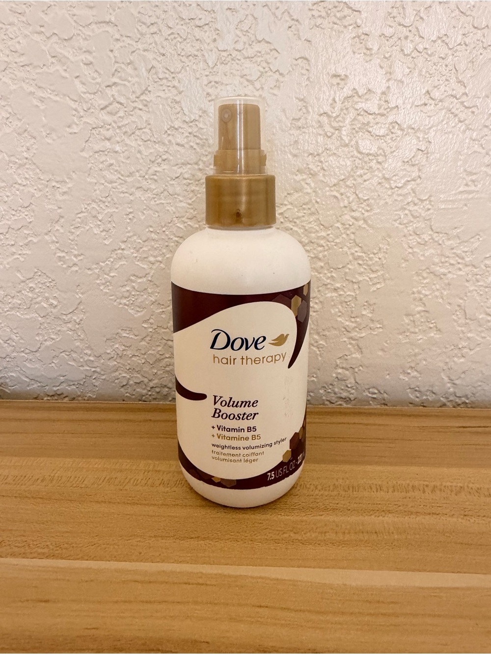 Dove Hair Therapy Volume Booster Spray B5 New Discontinued Product Full Size